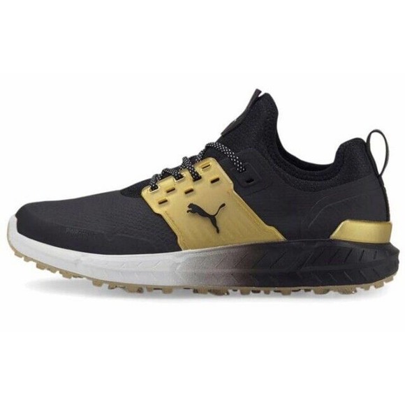 Puma Ignite Articulate Gold Golf Shoes 377226 01 RARE Mens Size 13 NO BOX LID main image 4